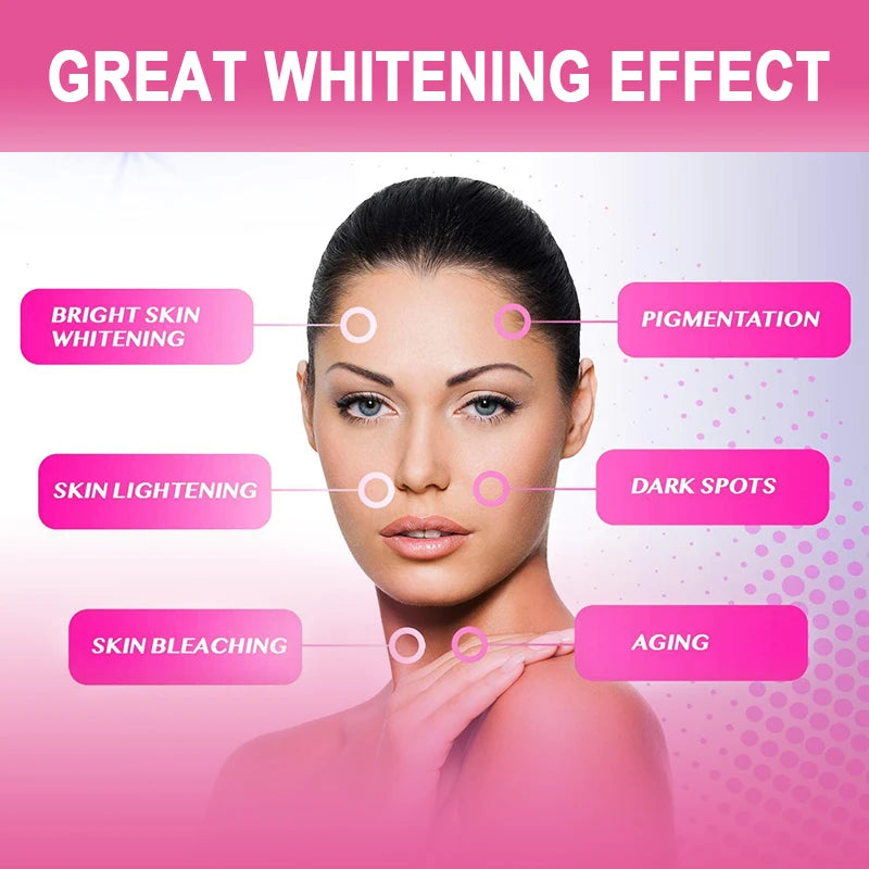 Glutathione Whitening Gummies Effective Skin Lightening Supplement Dark Spots, Hyperpigmentation Treatment Anti-Aging Antioxidan