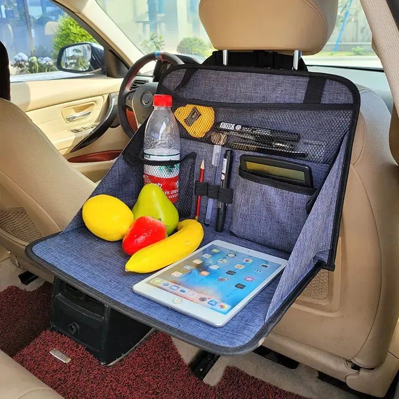 Car Seat Back Organizer with Foldable Tablet Car Storage Bag Automobiles Interior Stowing Tidying