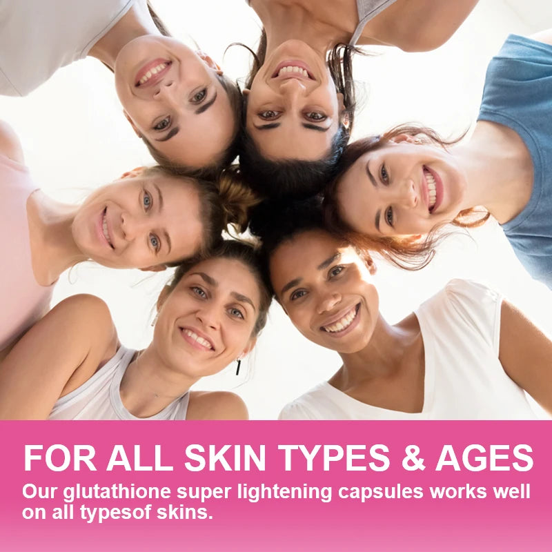 Glutathione Whitening Gummies Effective Skin Lightening Supplement Dark Spots, Hyperpigmentation Treatment Anti-Aging Antioxidan