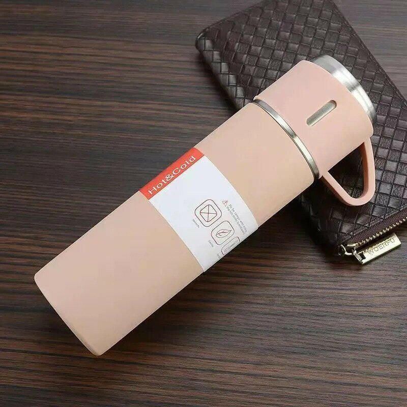 Stainless Steel Thermos Cup Large Capacity Bottle Insulated