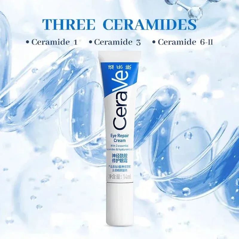 Niacinamide Eye Repair Cream 14ml Hydrating Moisturizing Eye Cream for Dark Circles Fine Lines Repair