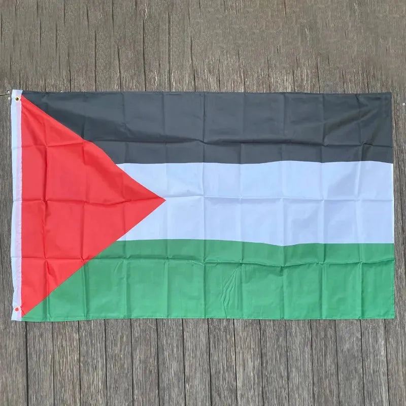 Xvggdg 150 x 90cm   Large Palestine Flag Polyester Gaza Palestinian  banner