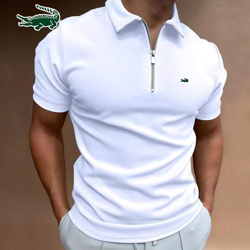 Men's Polo Shirt Fashion Stripe Short Sleeve - Jointcorp