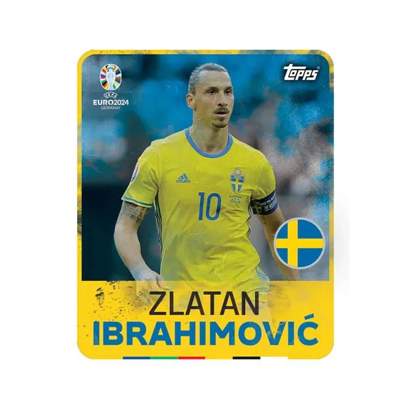 Topps Official Euro 2024 Football Collection Sticke Limited Ballsuperstar Signature Fan Gift In Stock