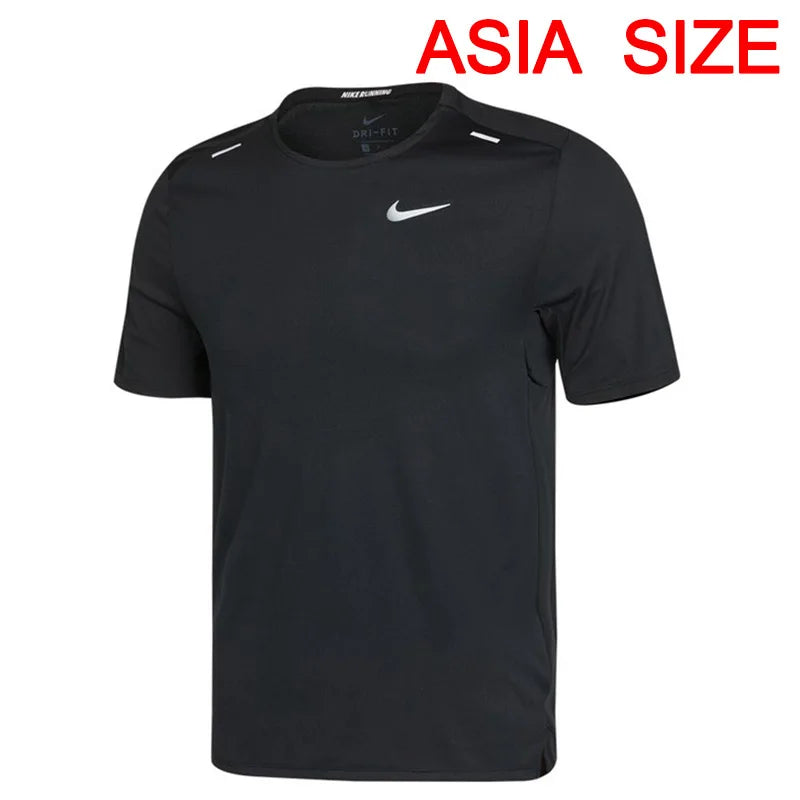 Original New Arrival NIKE AS M NK DF RISE 365 SS Men's T-shirts short sleeve Sportswear