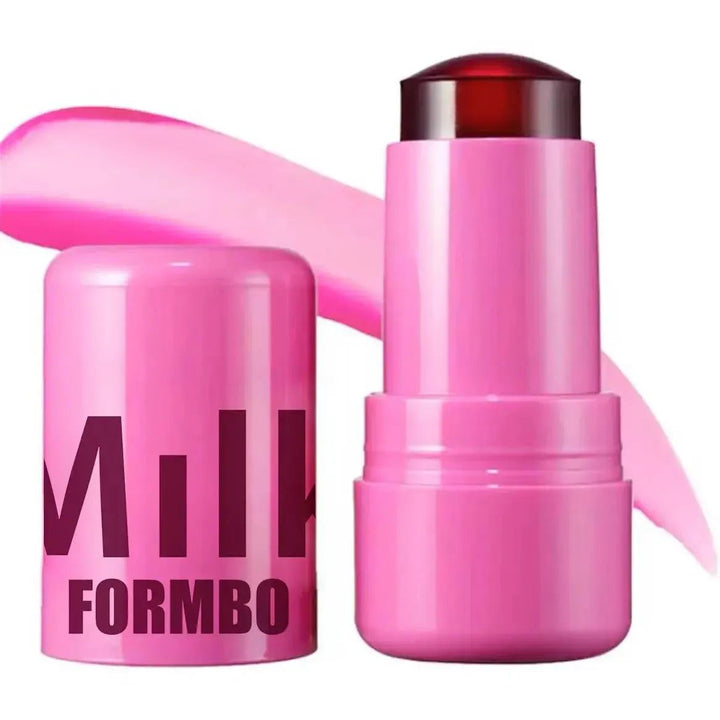 Matte Milk Jelly Powder Blusher Three In One Moisturizing Lip Color Cheek Color Lipstick Lip Gloss Cosmetics
