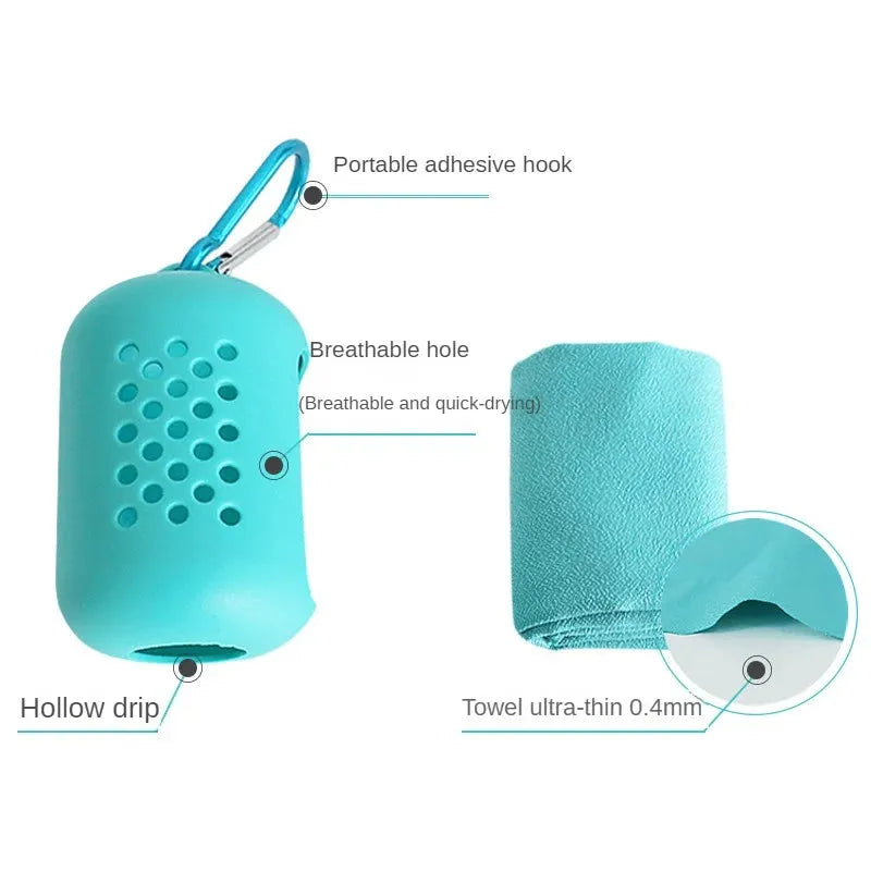 microfiber Quick Dry Towel Sports cold towel Golf Fitness Wicking sweat quick drying cold silicone towel cover Home Textile
