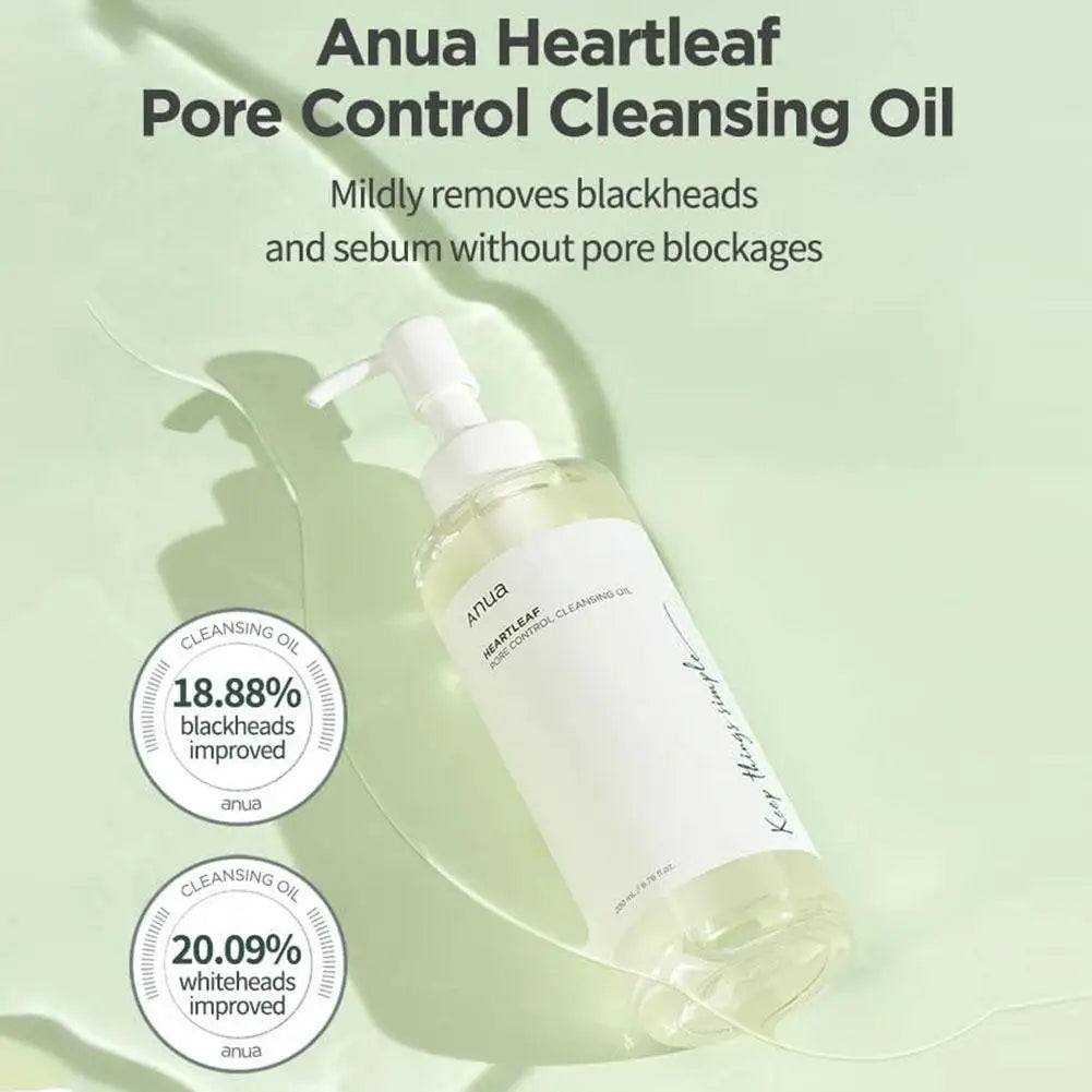 For Heartleaf Anua Nourishing Essence Moisturizing Toner Emulsion Fade Fine Lines Deep Cleaning Facial Cleanser Skin Care Set