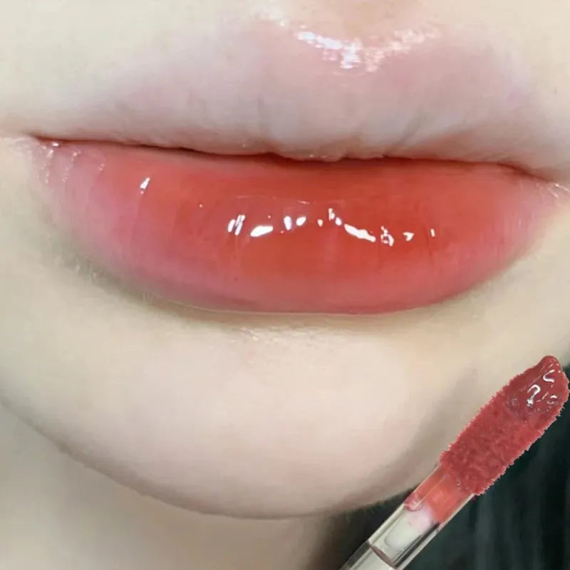 6 Colours Mirror Juice Lip Gloss Waterproof Long-Lasting Moisturingsing Lipstick High Gloss Lip Red Moisturing Lipstick Makeup