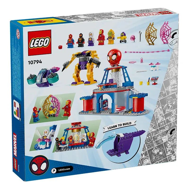 LEGO Superhero 10794 Spider Man Team Headquarters Male And Female Puzzle Building Blocks