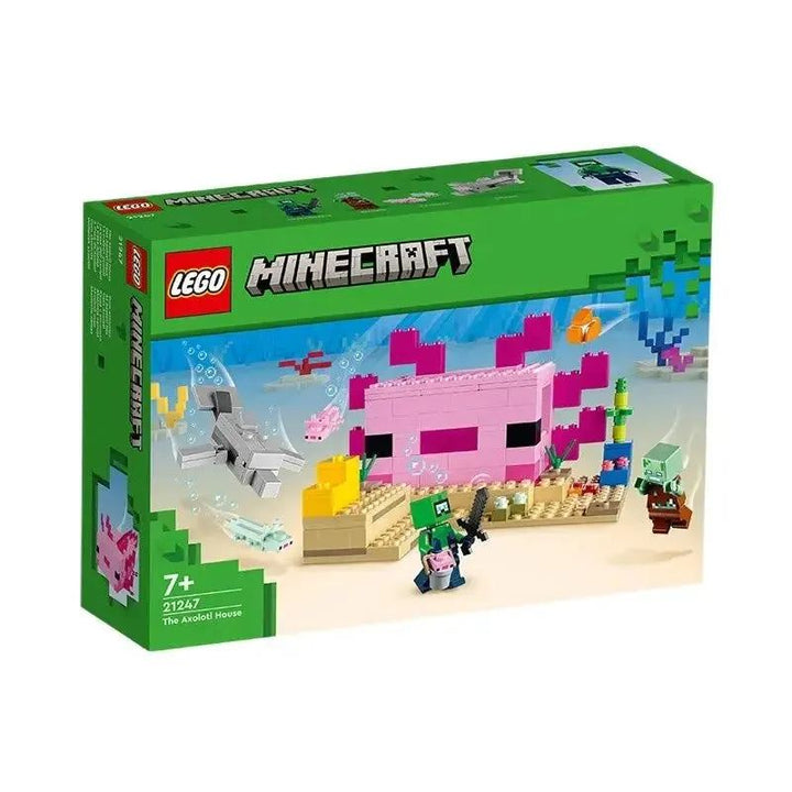 LEGO Minecraft 21247 American Salamander House Children's Puzzle Building Toy Gift
