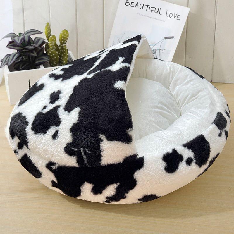 Pet Bed Round House 2 In 1 for Small Dog Cat - Jointcorp