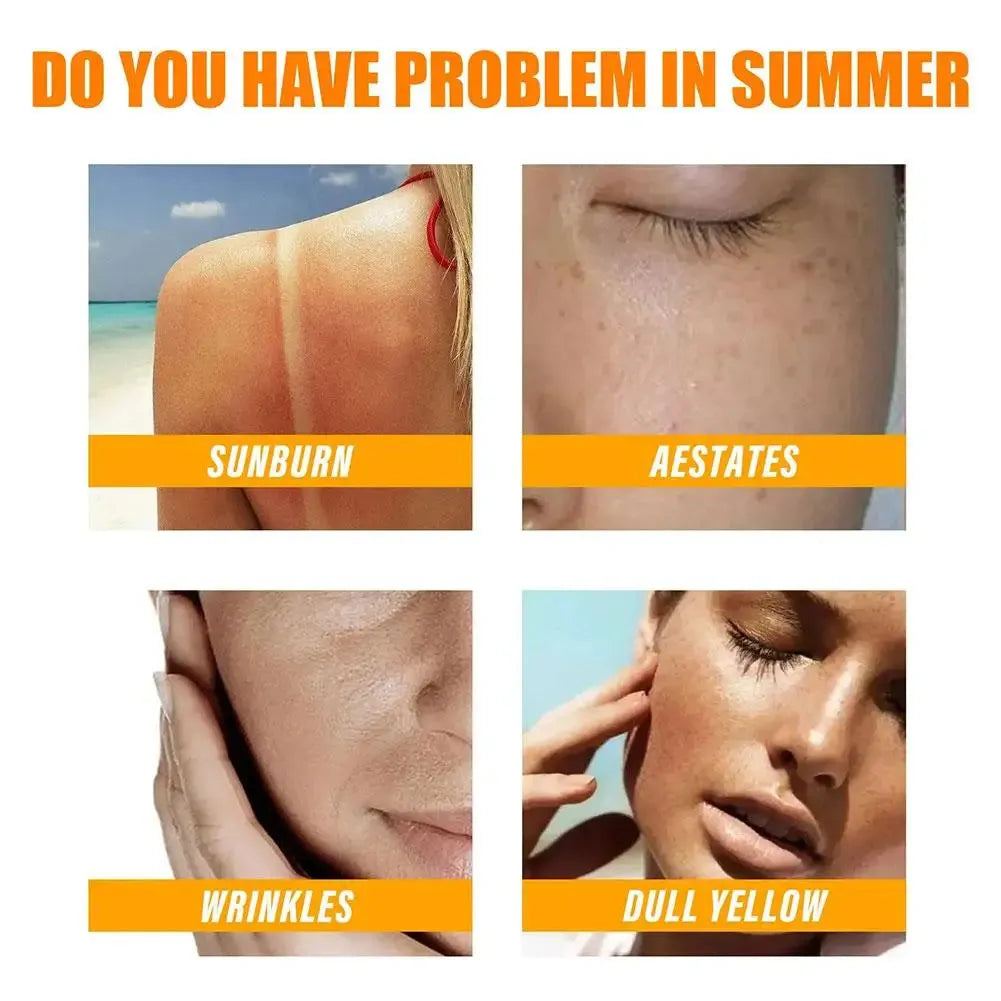 Spf 50+ Sunscreen  Spf 90+ Sun Protection Hydrating Moisturizing Skin Waterproof Sunblock Lotion Oil Control For Skin Care