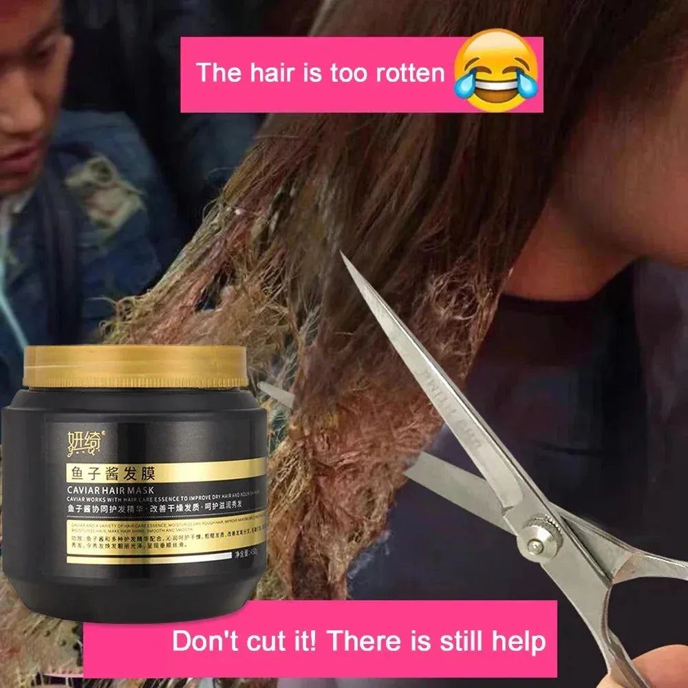 450g Magical Hair Mask Collagen Keratin 5 Seconds Repair Damaged Frizzy Hair Smooth Deep Moisturize Revitaliz Hair Care Product