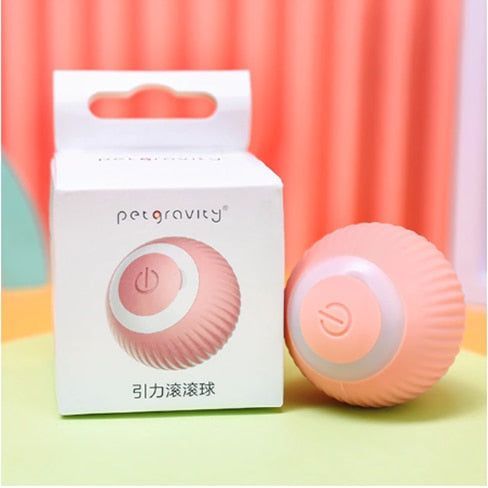 Smart Cat Toys Automatic Rolling Cat Ball Electric Ball Cat Interactive Toy For Cats Training Self-moving Kitten Toy Accessories - Jointcorp
