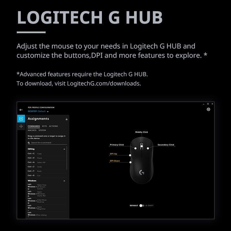 Logitech G PRO X Wireless Dual Mode Professional Grade ESports Gaming Mouse GPW Bullshit King II