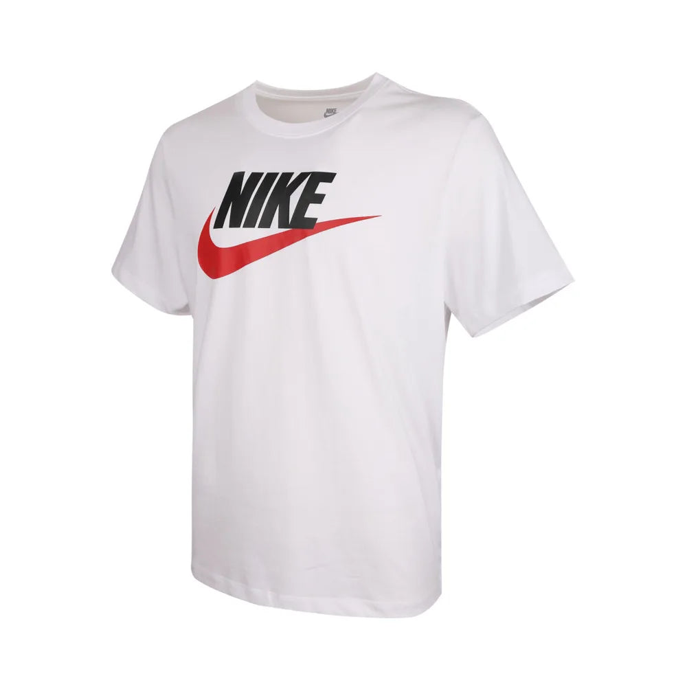 NIKE 2025 Men's AS M NSW TEE ICON FUTURA Knitted Collarless Short T Shirt AR5005-100