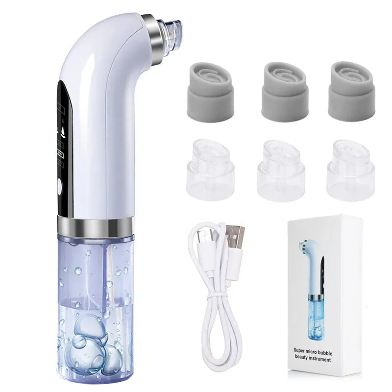 Electric Facial Blackhead Remover Vacuum Pore Cleaner Acne Cleanser Black Spots Removal Face Nose Deep Cleaning tools