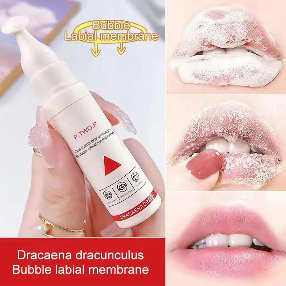Dragon's Blood Tree Bubble Lip Mask Moisturizes And Skin Authentic Balm Care Lip Lines Lip Oil Exfoliates Dead Soften skin
