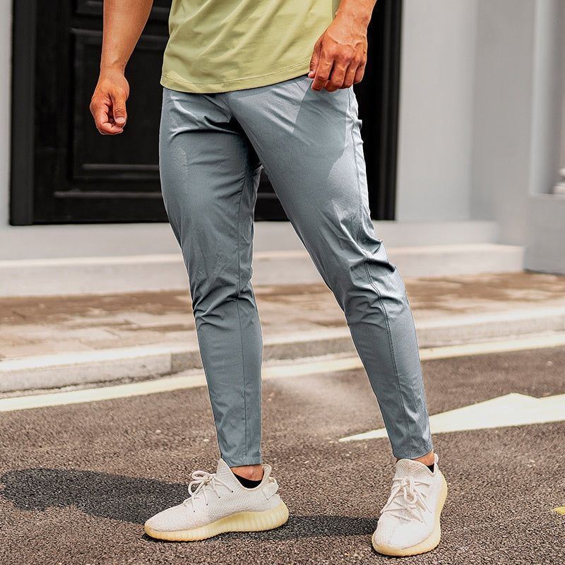 Men Running Fitness Sweatpants Male Casual Outdoor Training Sport Long Pants Jogging Workout Trousers Bodybuilding - Jointcorp