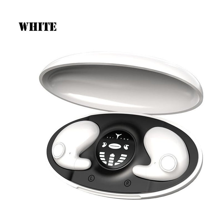New Sleep Wireless Bluetooth Earbuds Headset With Mic Earphone Mini Earpiece TWS Stereo Headphone Waterproof In-Ear - Jointcorp