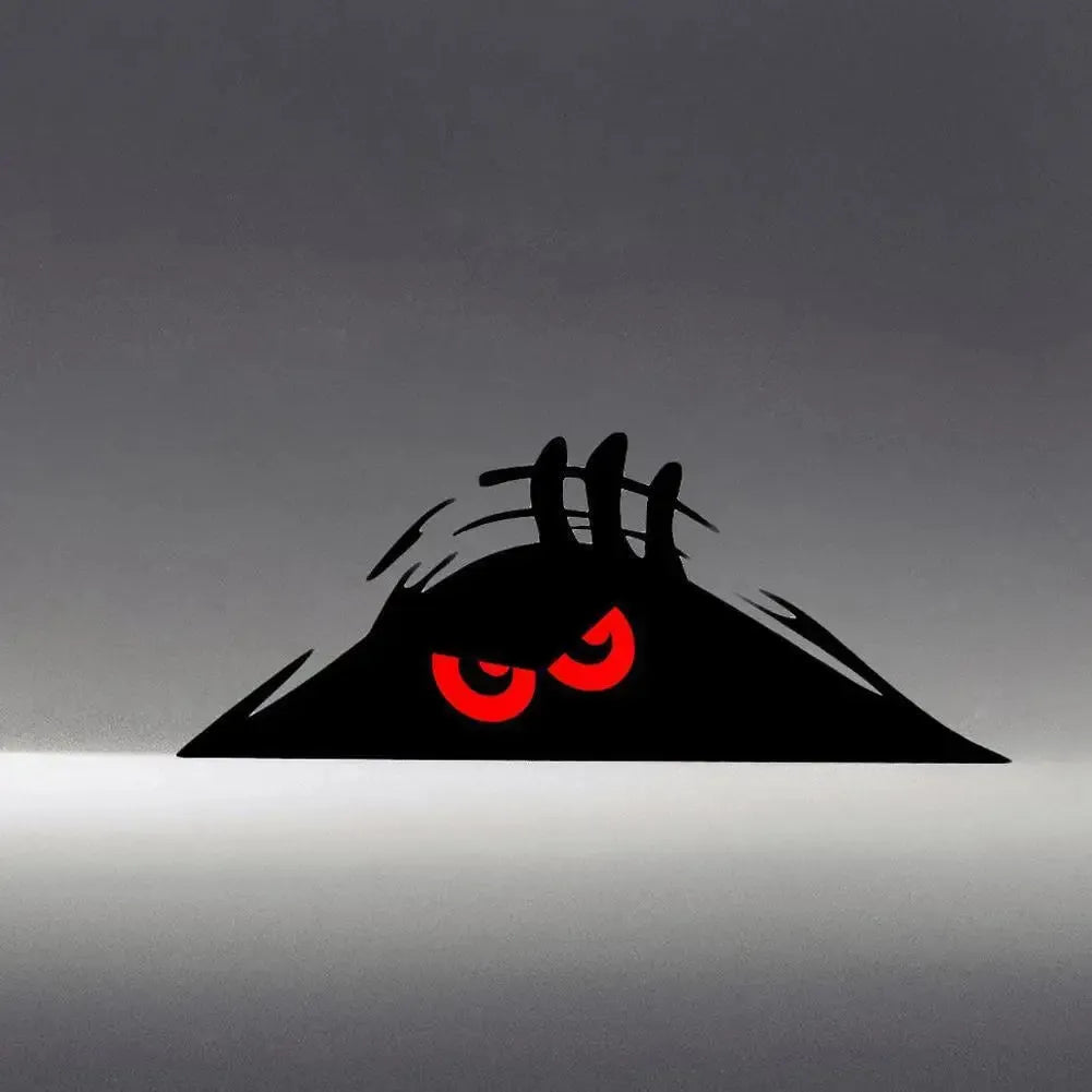 Peeping Door Slit Stickers Body Sticker Anti Scratches Reflective Car  External Sticker Decoration Accessories