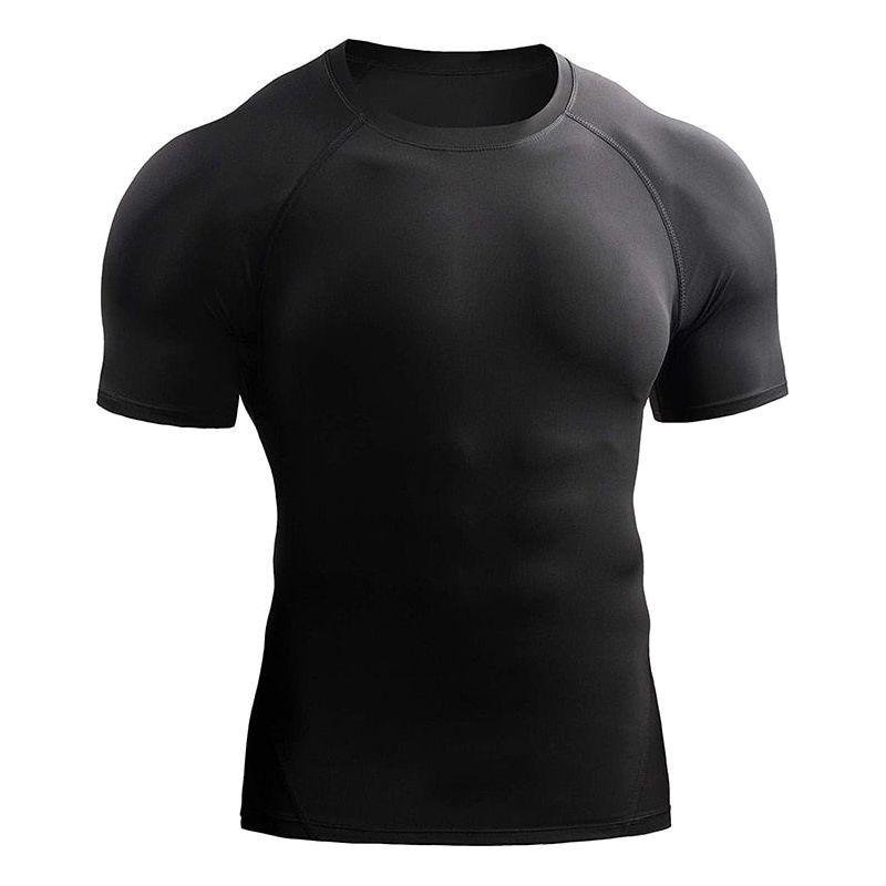 T Shirt Men Summer Sportswear Running Quick Dry Sport Tops Tee Athletic Gym Workout Shirts Men - Jointcorp