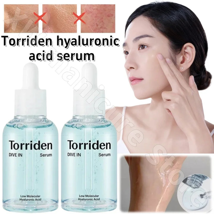 Torriden Low Molecular Hyaluronic Acid Hyaluronic Acid Ampoule Essence Hydrating Firming Lifting and Diminishing Fine Lines 50ml