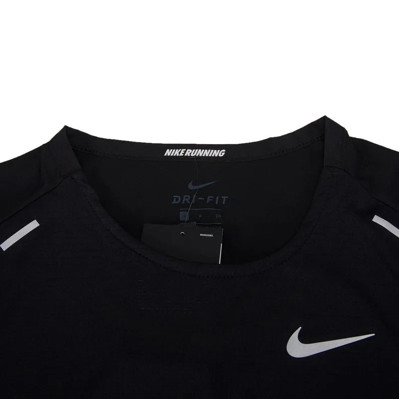 Original New Arrival NIKE AS M NK DF RISE 365 SS Men's T-shirts short sleeve Sportswear