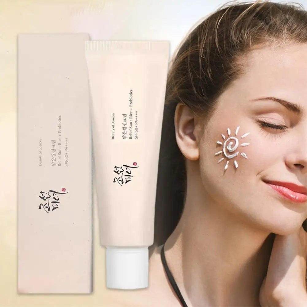 Korean Rice Probiotic Beauty Skincare Set - Sunscreen,Facial Essence,Eye Cream,Exfoliating,Toner,Cleansing Oil For Various Skin