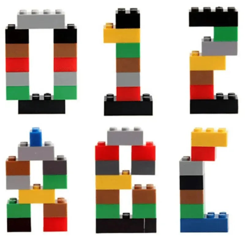 Mixed Building Blocks Children's Educational Toys Basic Parts Mixed Model Diy Creative Building Blocks Toy Building Blocks