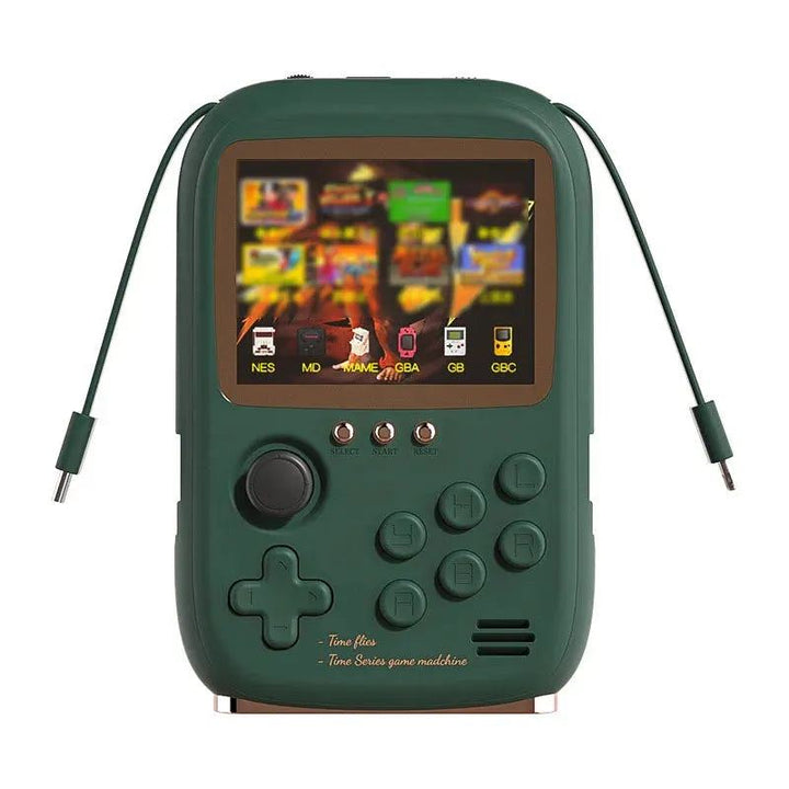 DY19 Mini Game Power Bank Portable Retro handheld Game Console 6000mAh capacity 3.2 Inch Soft Light Color Screen 10000+ Game