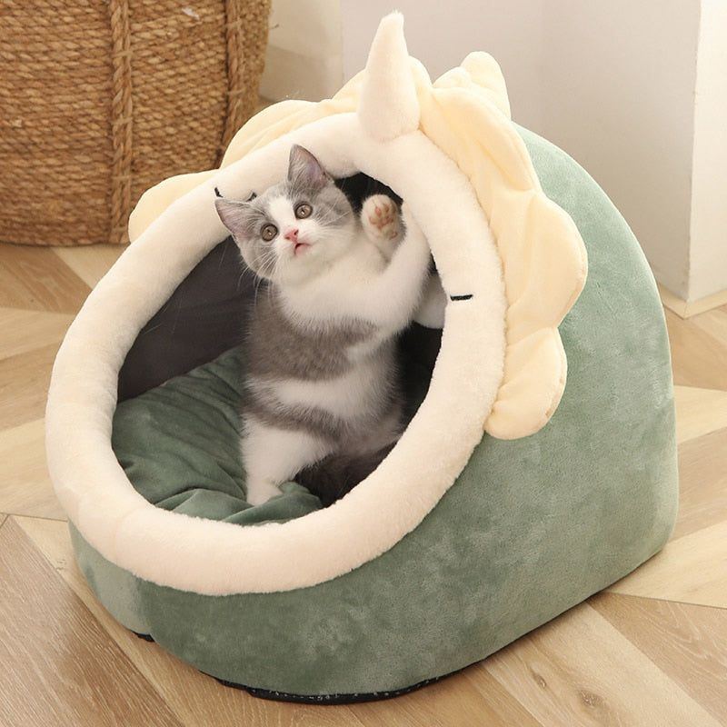 Deep Sleep Cat Bed Warm Pet Basket Cozy Cat House Kitten Lounger Cushion Cat Nesk Tent Very Soft Small Dog Mat Bag Cave Cats Bed - Jointcorp
