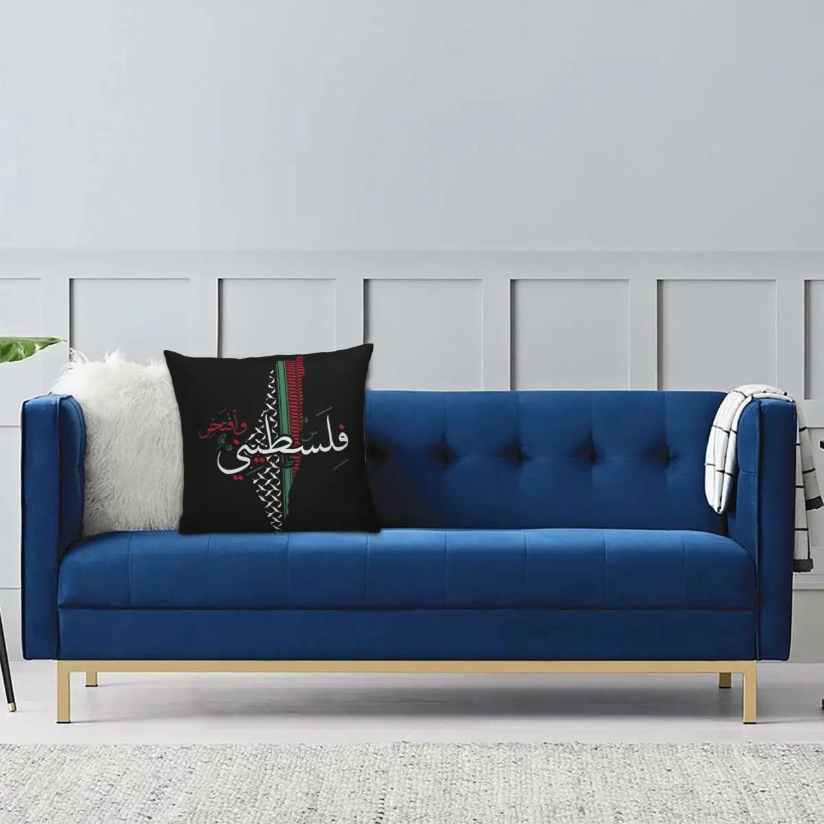 Palestinian Pillow Cover Palestine Flag Cute Funny Pillow Case For Sofa Bedroom Home Decor Cushion Cover Soft Pillowcases Gift