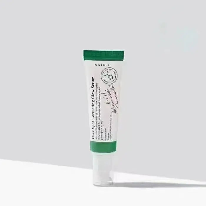 Axis-Y Dark Spot Correcting Glow Serum 50ml Authentic Improves Dull Skin Face Brightening Serum Lightens Soothes Korea Skincare