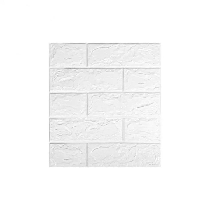Self-Adhesive Wallpaper 38*35cm*3/5m Continuous Waterproof Brick Wall Stickers Living Room Bedroom Children's Room Home Decor