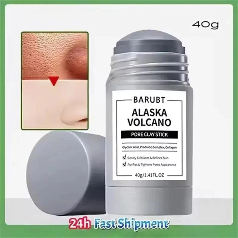 Spreadable Mud Face Mask Stick Hydrating Moisturizing Oil Control Exfoliating Deep Cleaning Pore Shrinking Solid Skin Care Mask