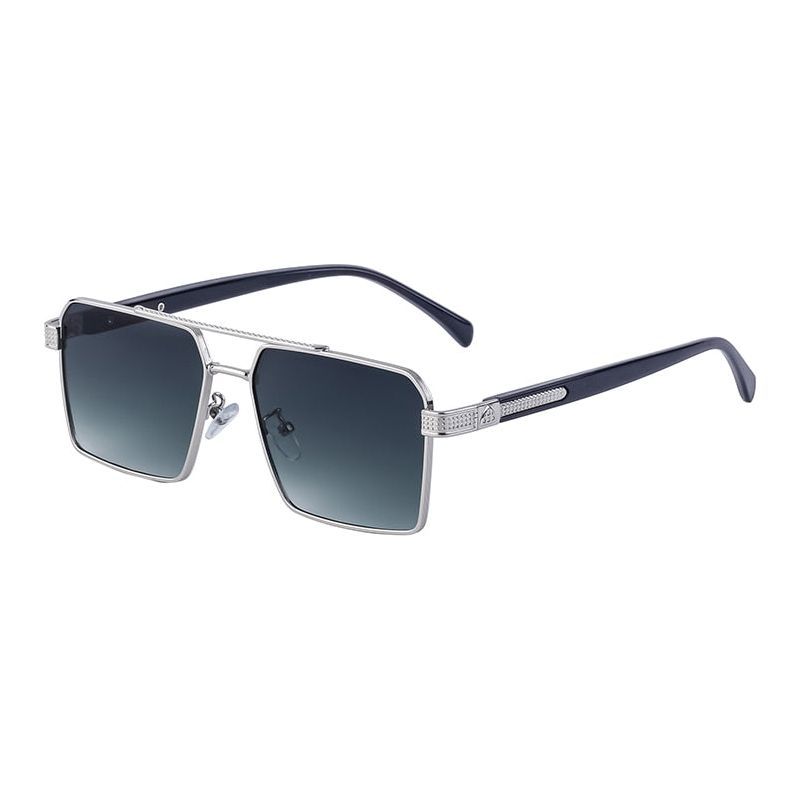 Fashion Retro Metal Double-beam Sunglasses Brand Design Sun Glasses UV400 Oculos De Sol - Jointcorp