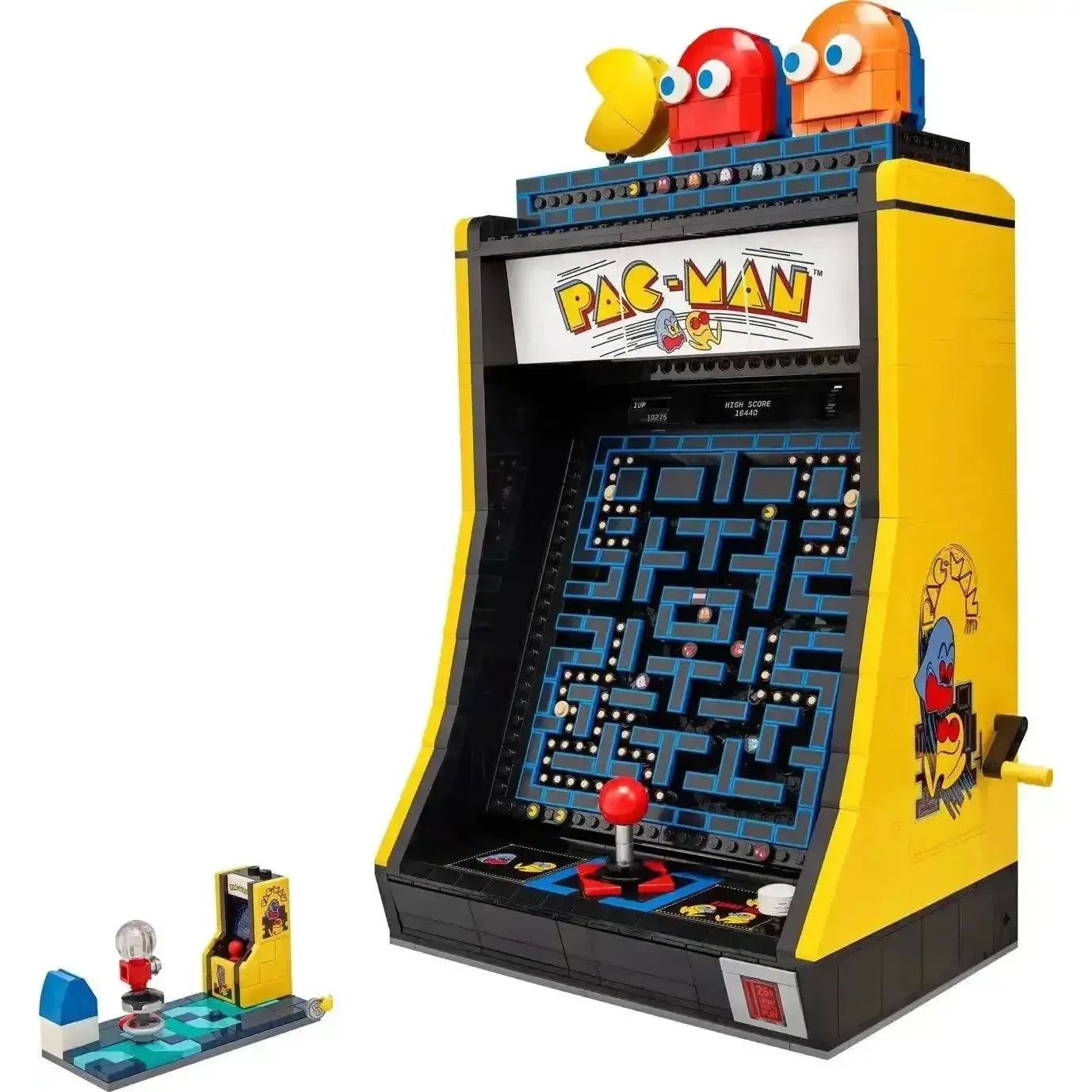 Hot Toys 2651pcs Creative Pac Arcade Cabinet Compatible ICONS 10323 Building Blocks Assembly Bricks Toy for Children Gifts