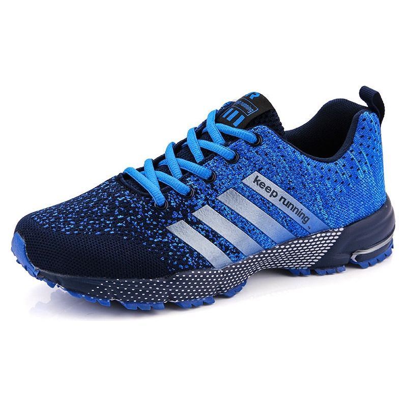 Running Shoes Breathable Outdoor Sports Shoes Lightweight Lace-UP Sneakers - Jointcorp