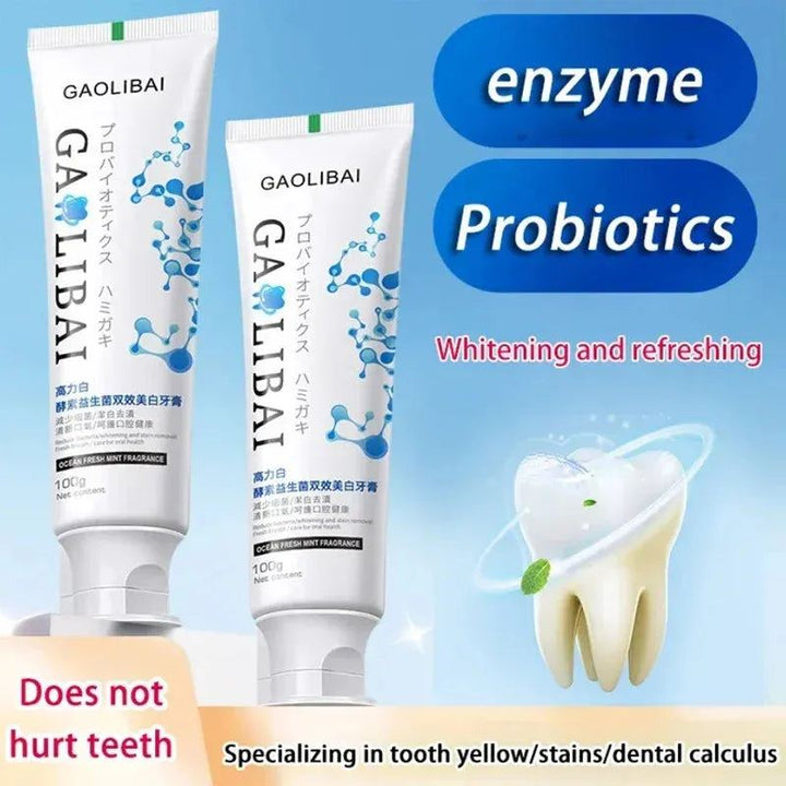 3D White Toothpaste, Advanced Luminous Mint, Teeth Whitening Toothpaste,Brilliant Shine，Dental Health Care Product