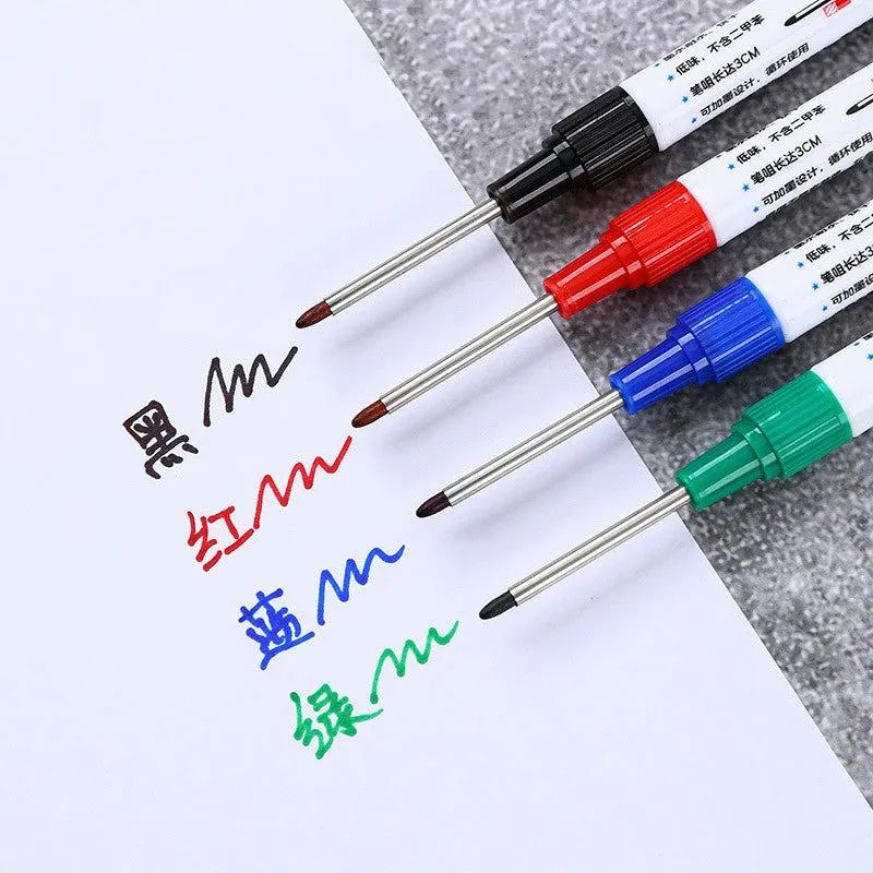 Deep Hole Long Nib Head Markers