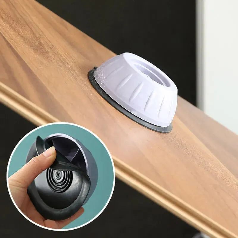 4pcs Anti Vibration Feet Pads Rubber Mat Slipstop Silent Dampers Stand Universal Washing Machine Refrigerator Furniture Foot Pad