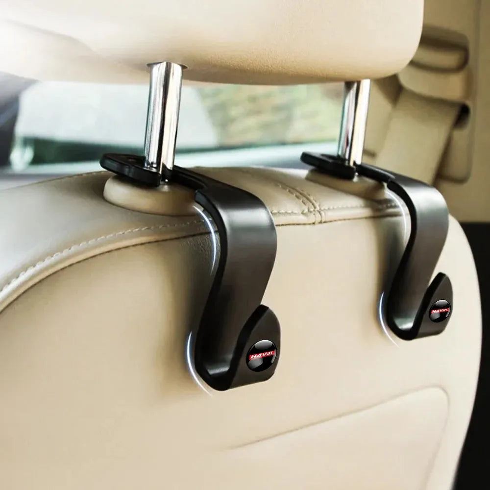 2Pcs Car Seat Back Hook Hanger Fastener Organizer Holder Car Storage Accessories For Haval Dargo Jolion H6 3th 2021 2022 H1 H2