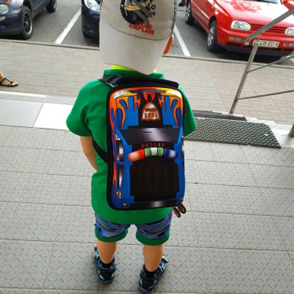 3D Children's Schoolbag Captain America Teen Girl Schoolbag Iron Man Bumblebee Pattern Marvel Hero Schoolbag Boy Giftcute Bags