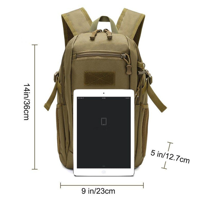 15L Waterproof Travel Outdoor MOLLE Military Tactical Backpack Sport Camping Rucksack Trekking Fishing Hunting Bags Backpack