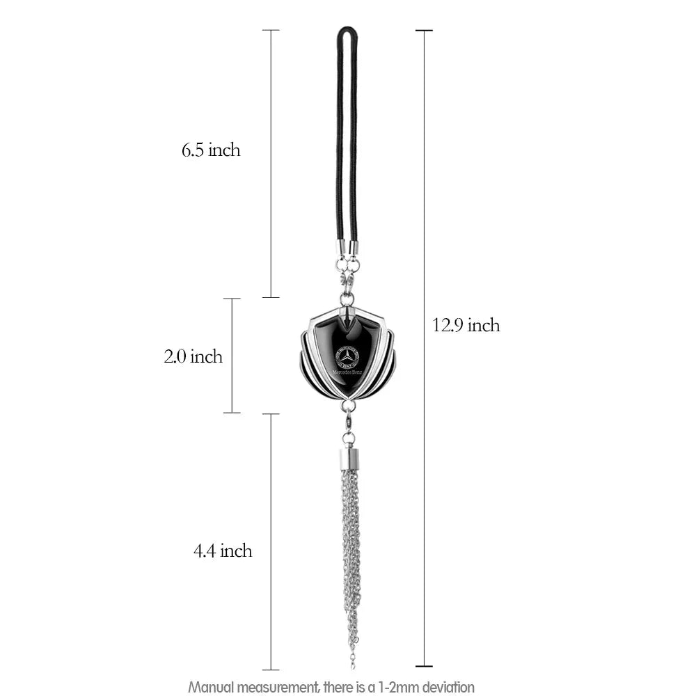 New Car Rearview Mirror Pendant Auto Interior Hanging Ornament Accessories For Mercedes Benz AMG CLK CLA A180 W108 W201 W212 W21