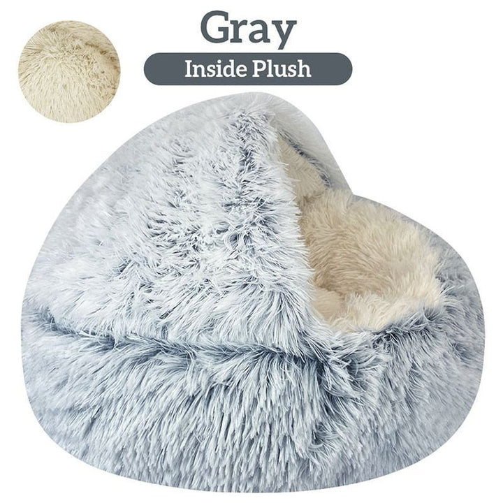 Pet Bed Round House 2 In 1 for Small Dog Cat - Jointcorp