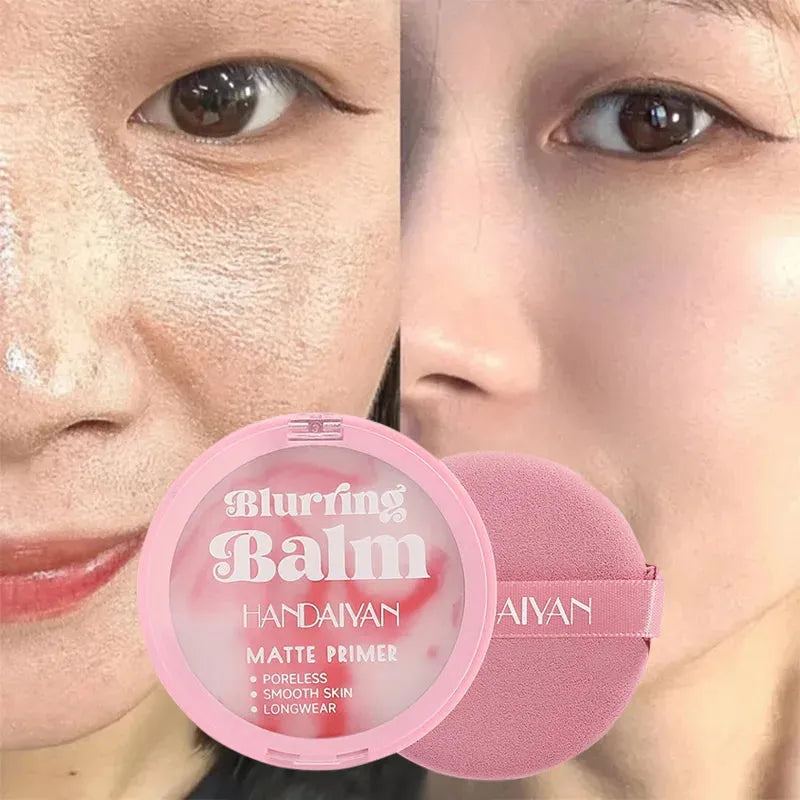 New Matte Primer Face Balm Makeup Long Lasting Waterproof Concealer Foundation Loose Powder Base Cosmetic Face Powder