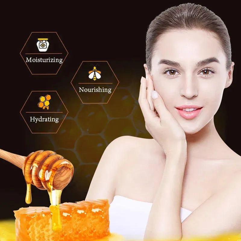 20pcs Honey Moisturizing Face Mask Firming Nourishing skincare Facial Masks Beauty Face Sheet Mask Skin Skin Care Products